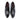 Bowler Patent Leather Double Monk Shoes - Black