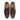 Stylish brown leather brogue shoes for formal wear