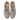 Tooting Suede Leather Smart Casual Brogue Shoes - Grey