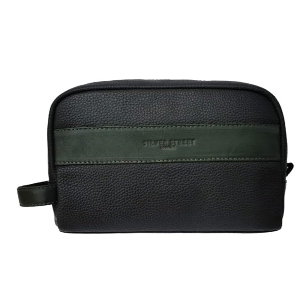 Walter Leather Washbags  - Green