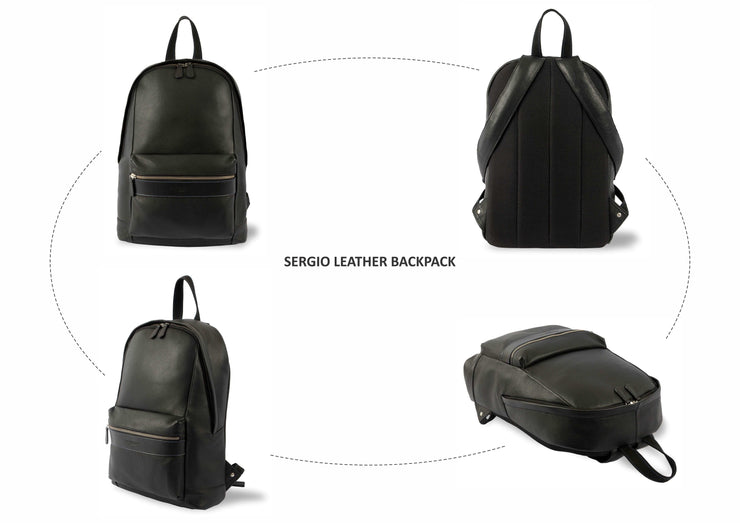 Sergio Leather Backpack